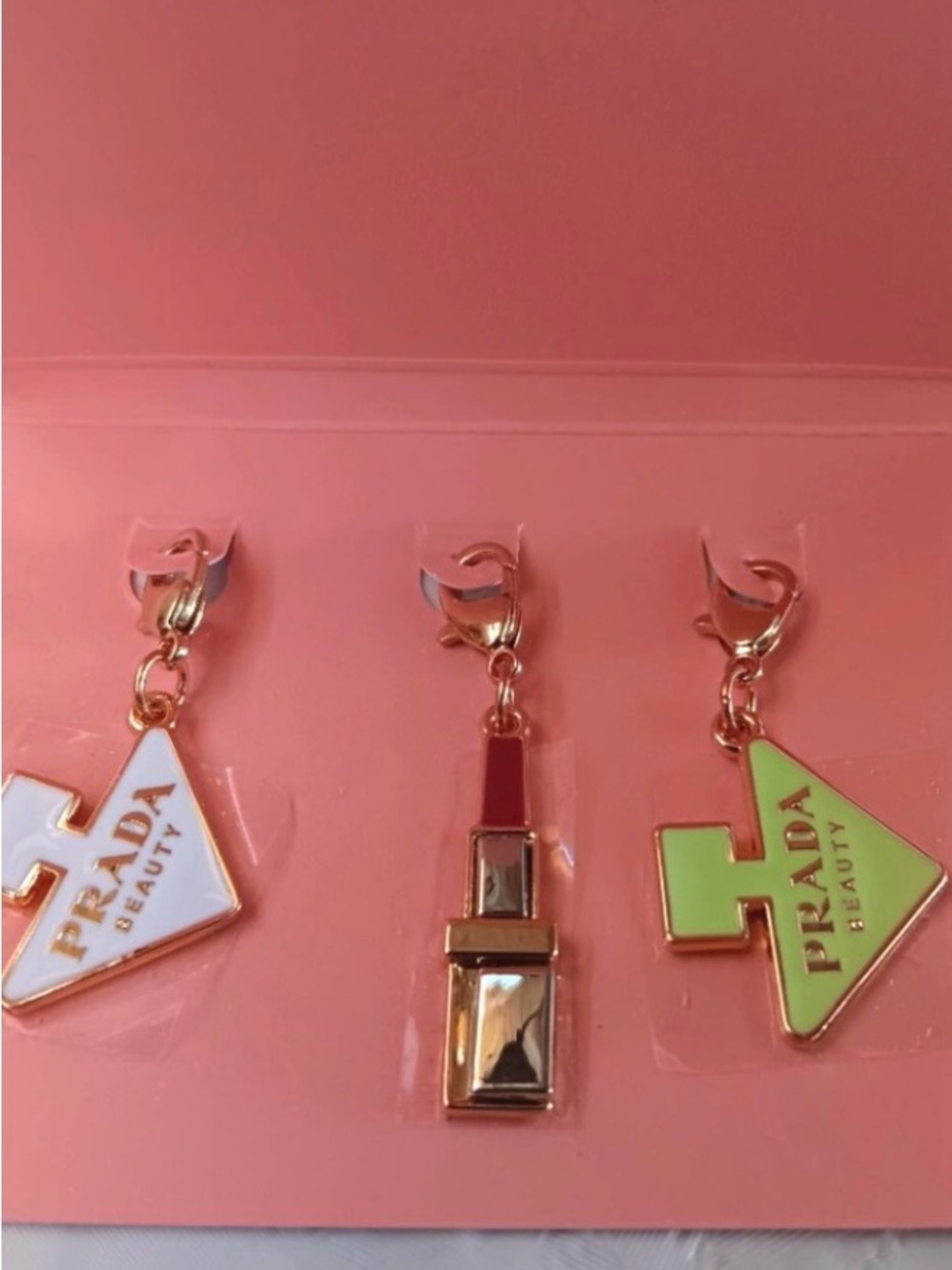 3 Prada Beauty Charms. NWT - Picture 2 of 8